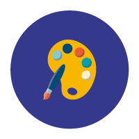 diseño lms colores simples