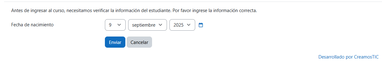 Plugin Formulario de Validación de Datos 8